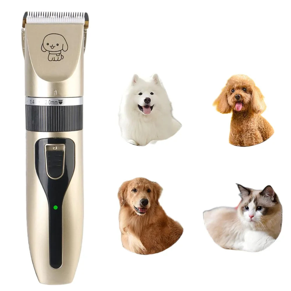 Pet electric clippers for dog and cat shaving;