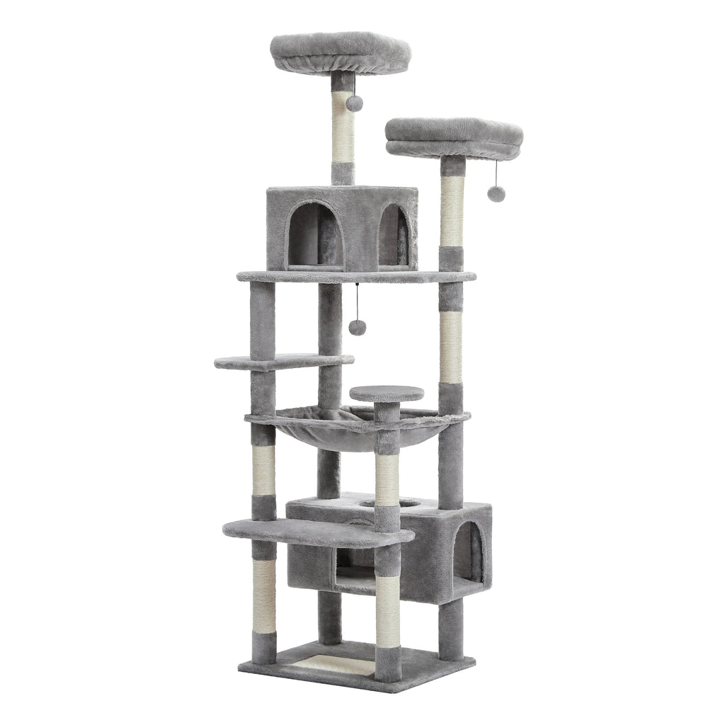 Large Cat Tower for Indoor Cats Multi-Level