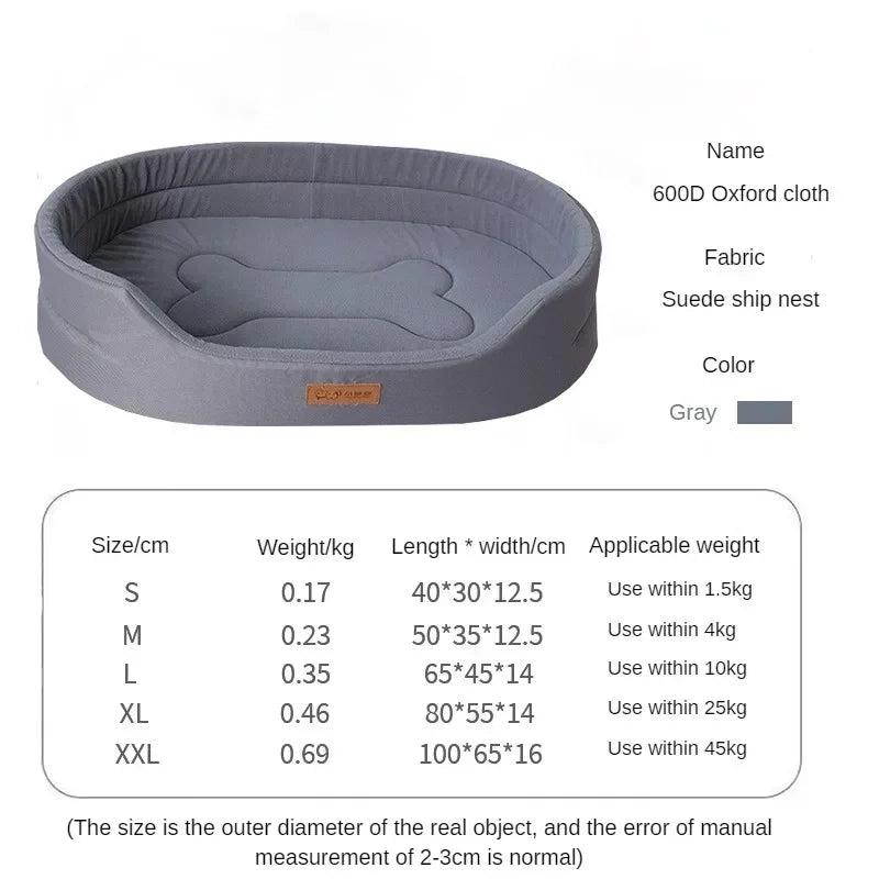 Orthopedic Dog Bed for Large Breeds