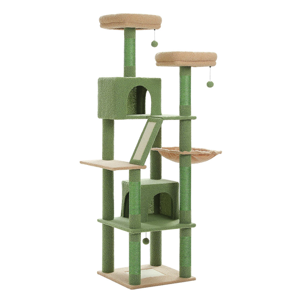 Large Cat Tower for Indoor Cats Multi-Level