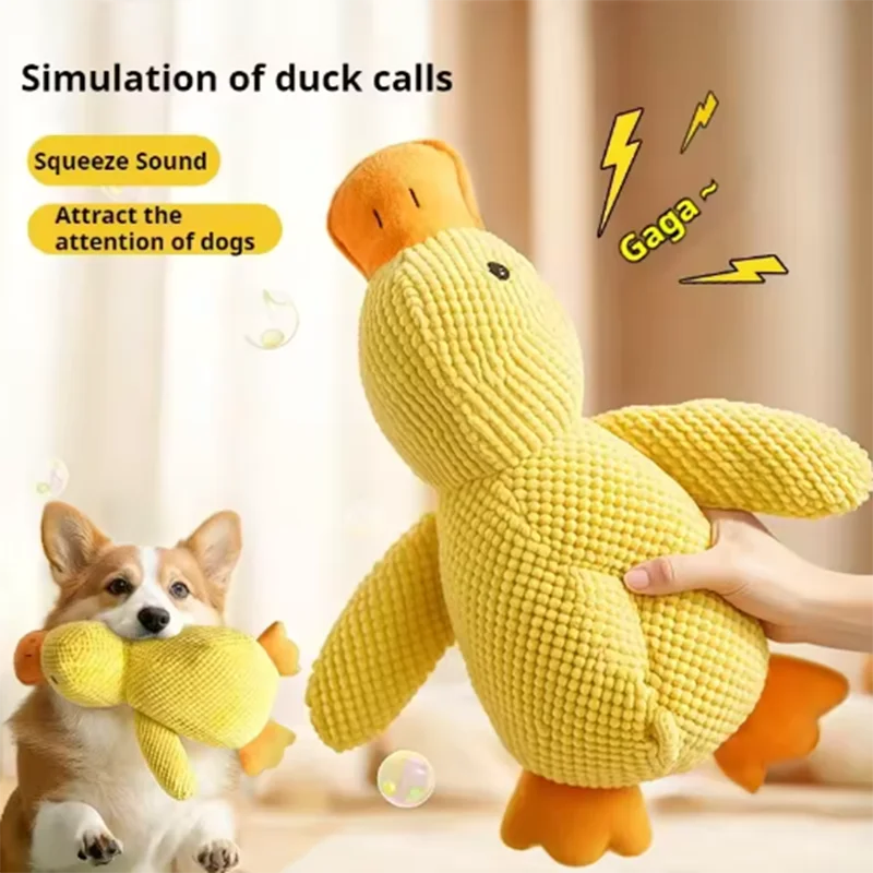 Dog duck toy
