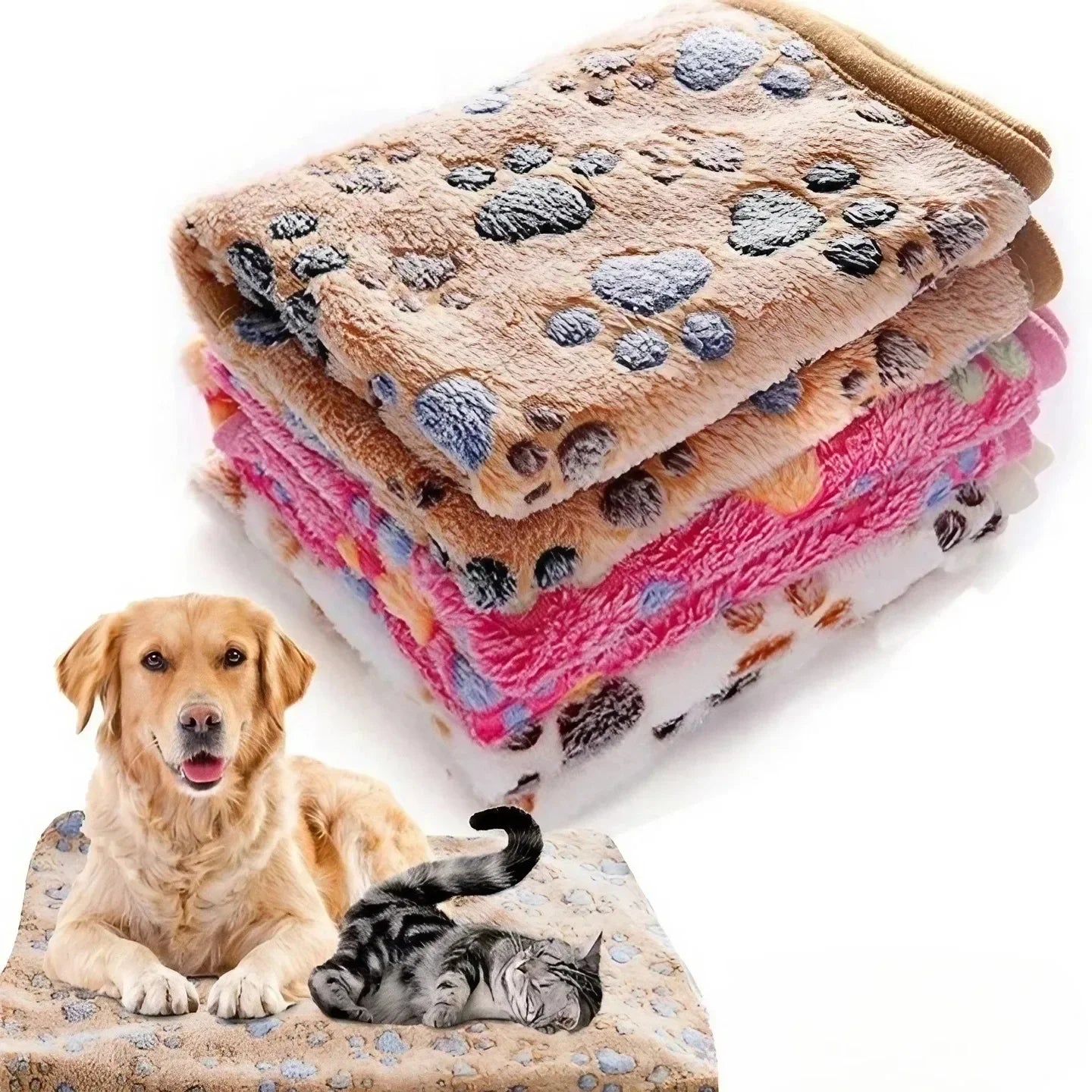 Soft Fluffy Quality Pet Blanket for Cats and Dogs