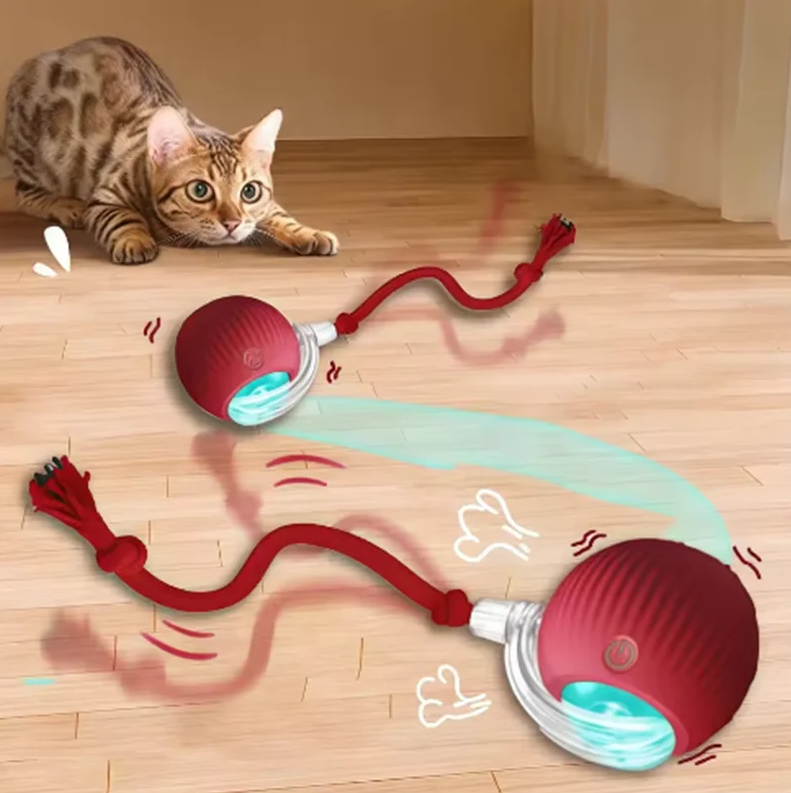 Cat toys and self-exciting cat sticks
