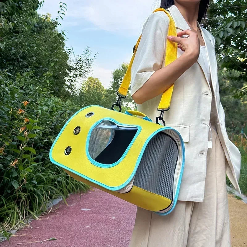 Premium Portable Foldable Breathable Pet Carrier Bag