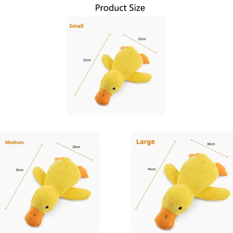 Dog duck toy
