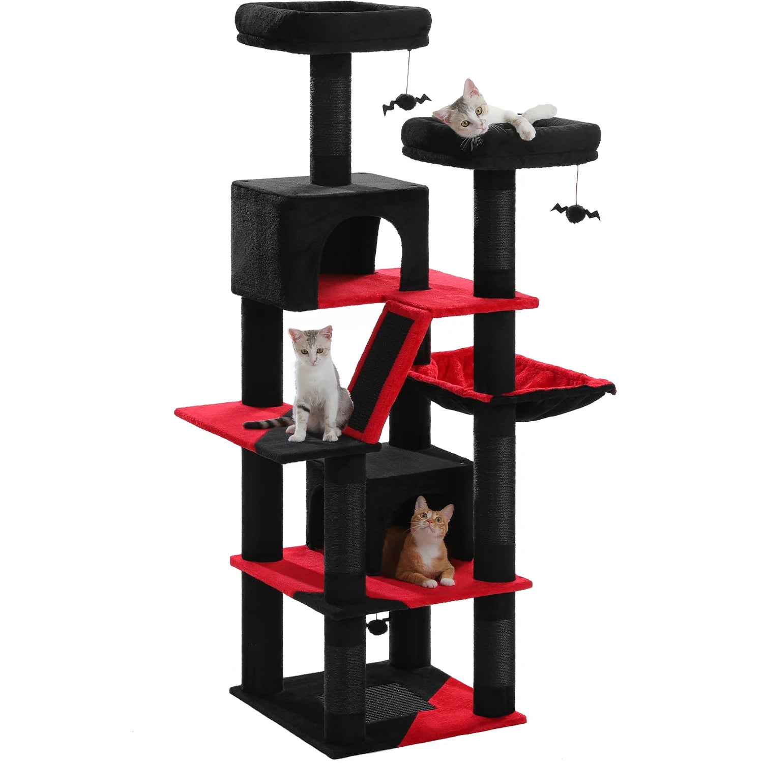 Large Cat Tower for Indoor Cats Multi-Level