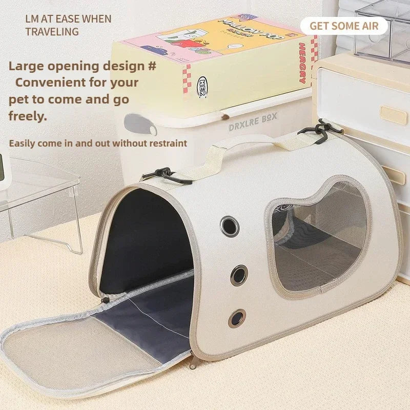 Premium Portable Foldable Breathable Pet Carrier Bag