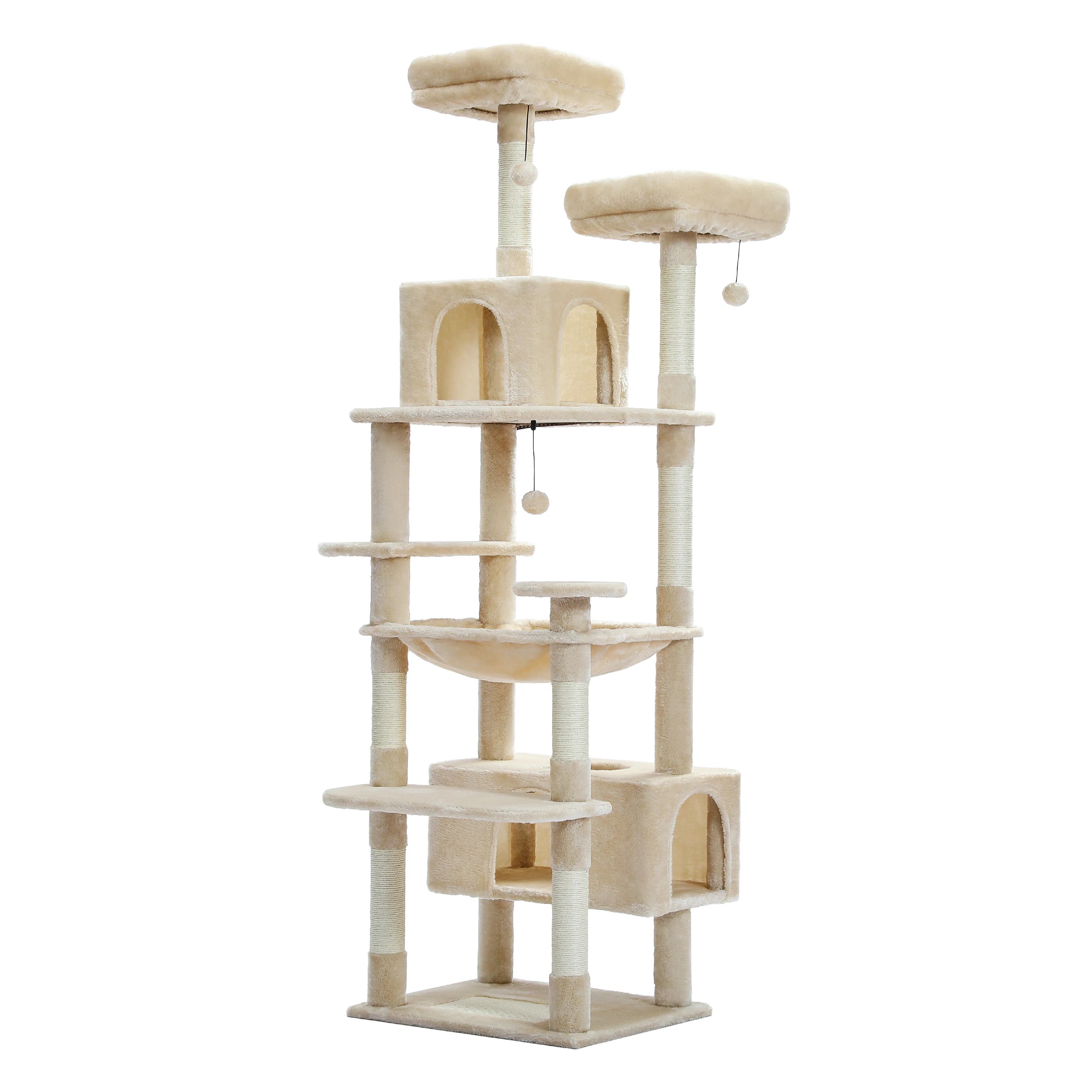Large Cat Tower for Indoor Cats Multi-Level