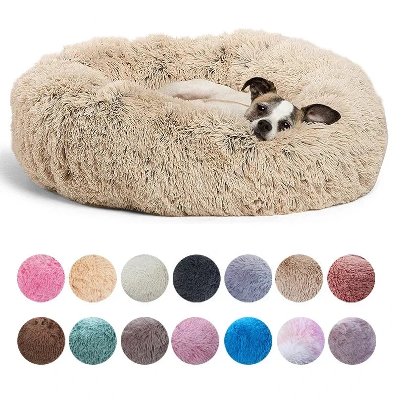 40-90cm 6 Sizes Round Pet Bed for Large Dog
